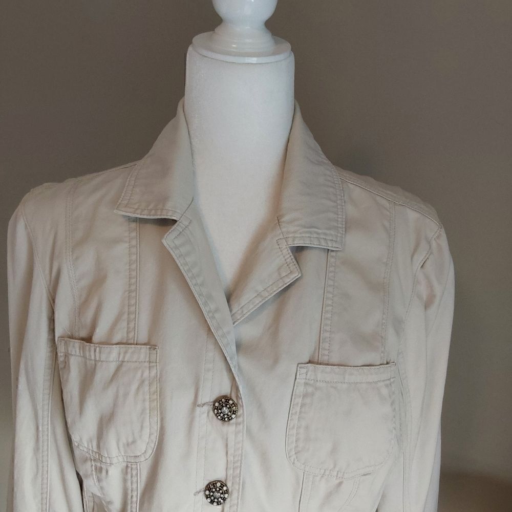 AMI Shirt/Jacket Size M Cream - Picture 3 of 9